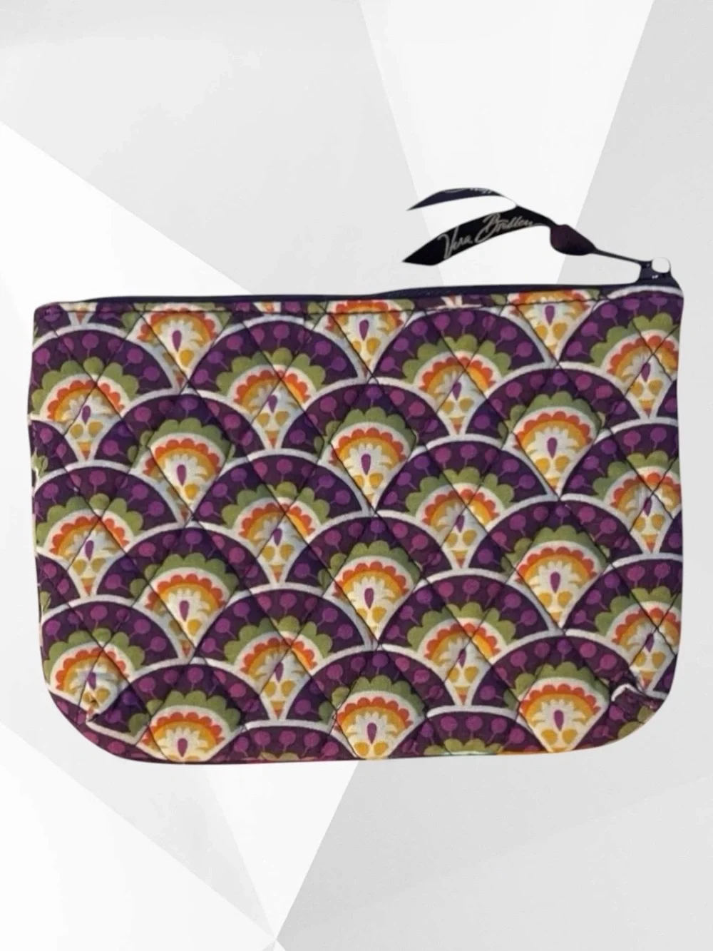Vera Bradley: Plum Crazy Zip Pouch: Retired Pattern